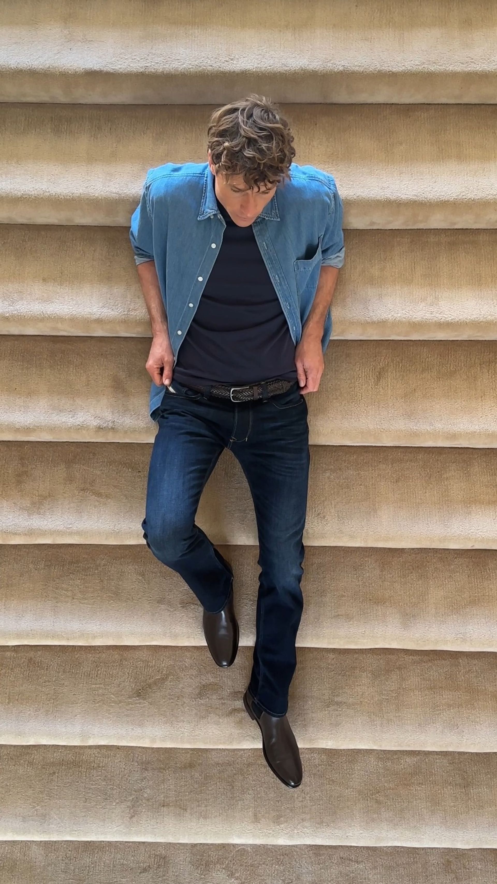 Laidback cool in our Thallium Chocolate Brown.   baredfootwear