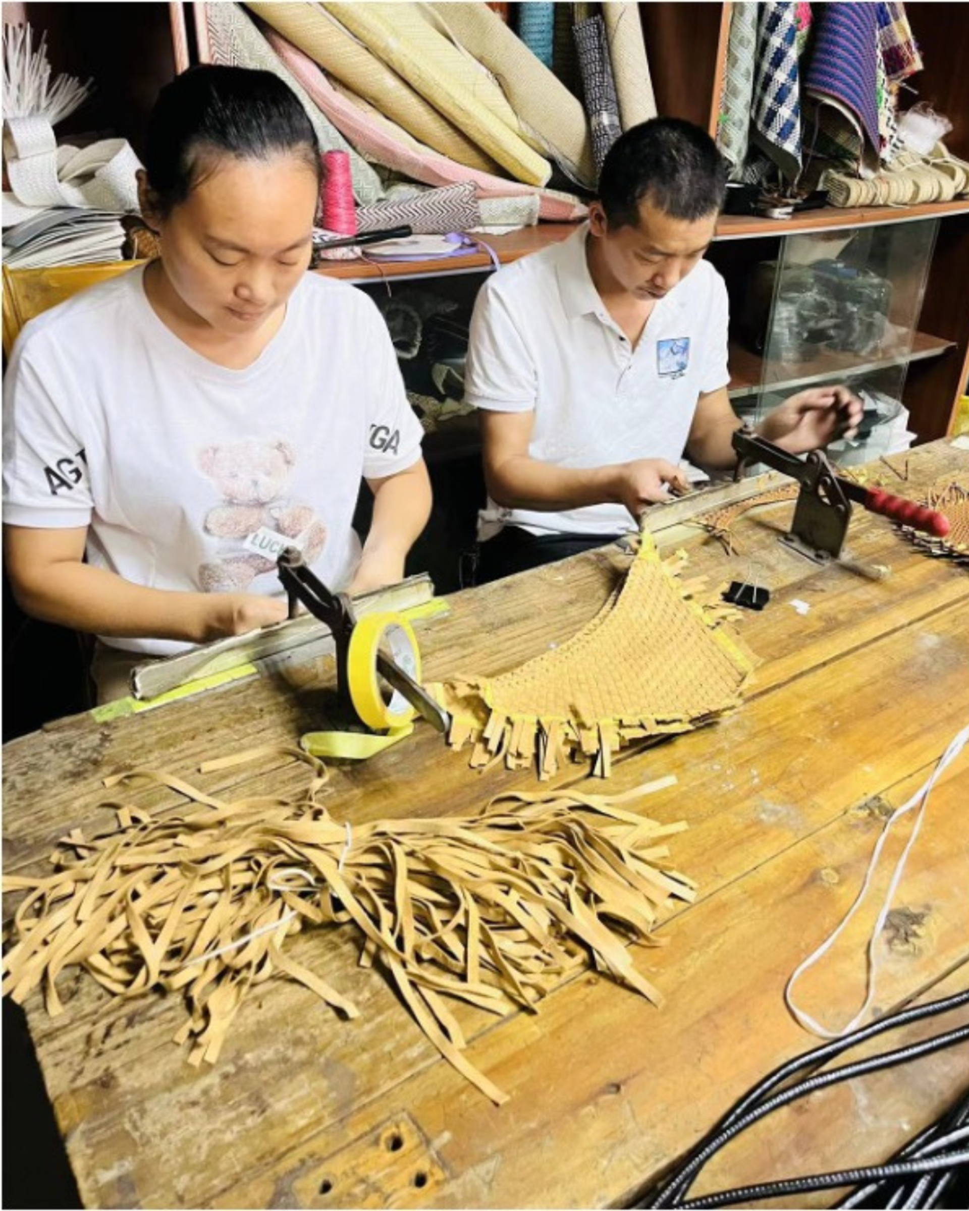 Leather Weaving