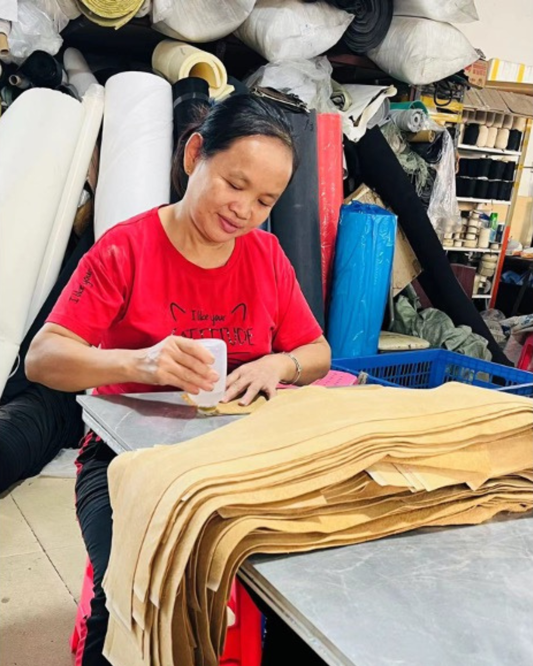 Leather Gluing