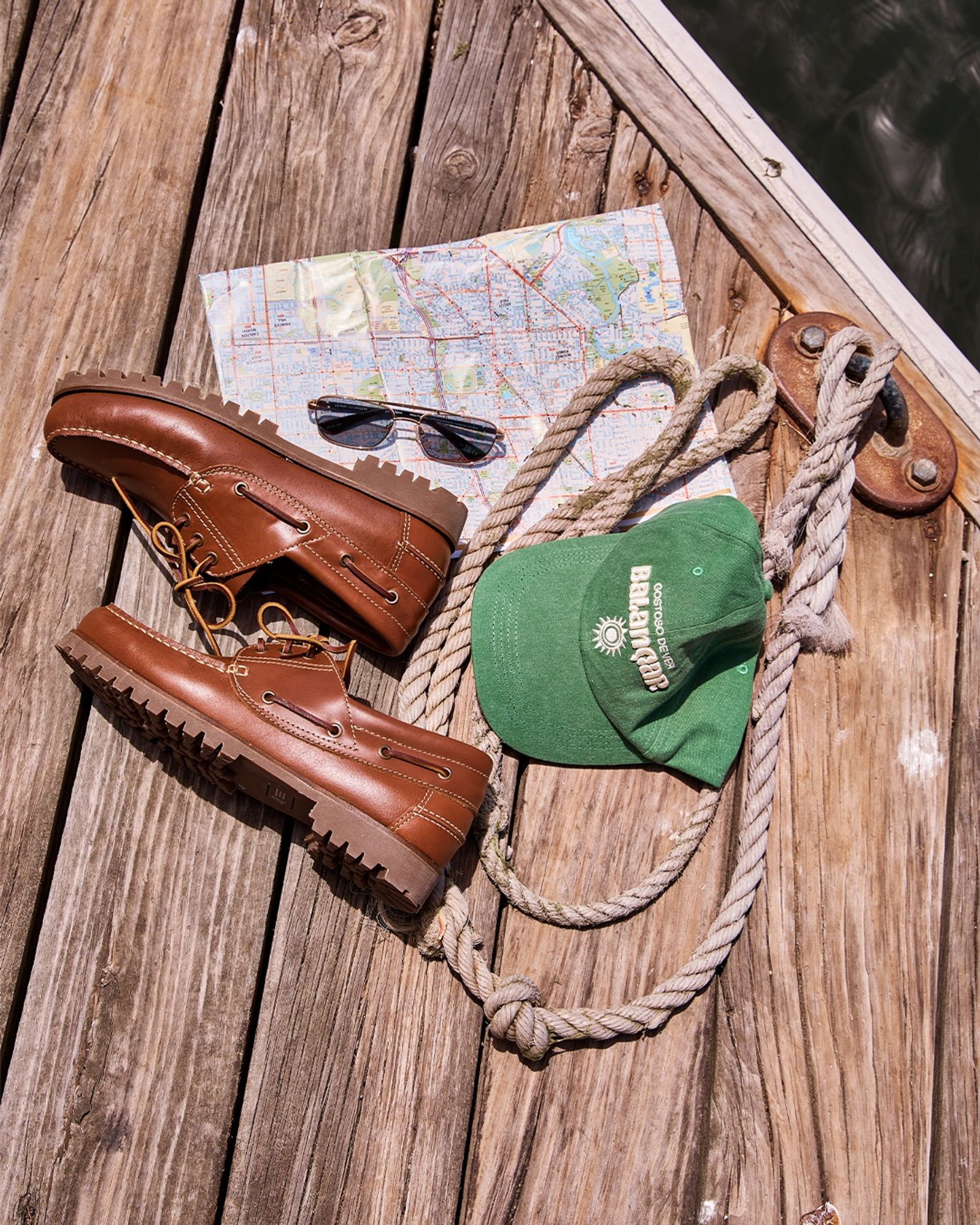 Ship to shore. Our boat shoes last the distance (and look cool doing so).  #baredfootwear