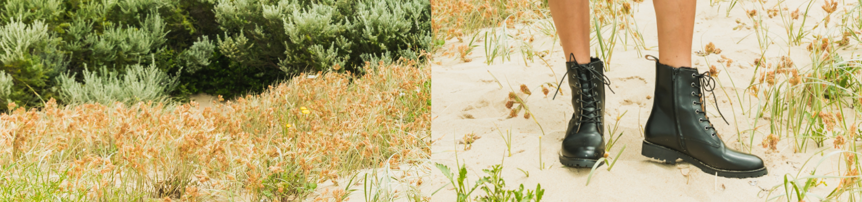 Black Lace Up Boots Bared Footwear