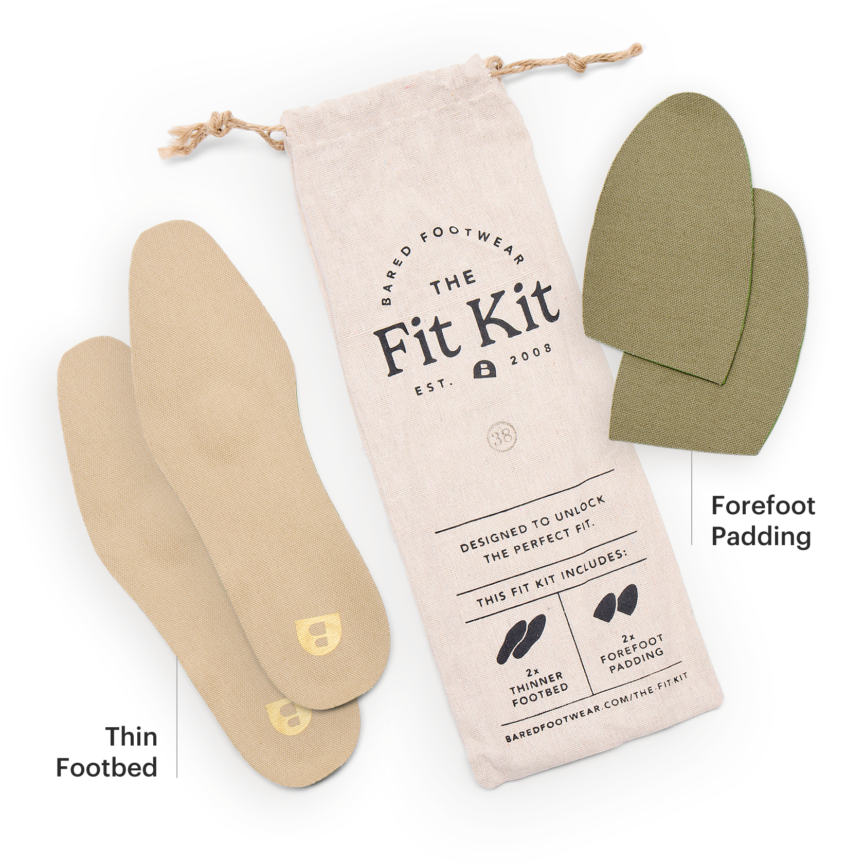Customise your fit with the Fit Kit
