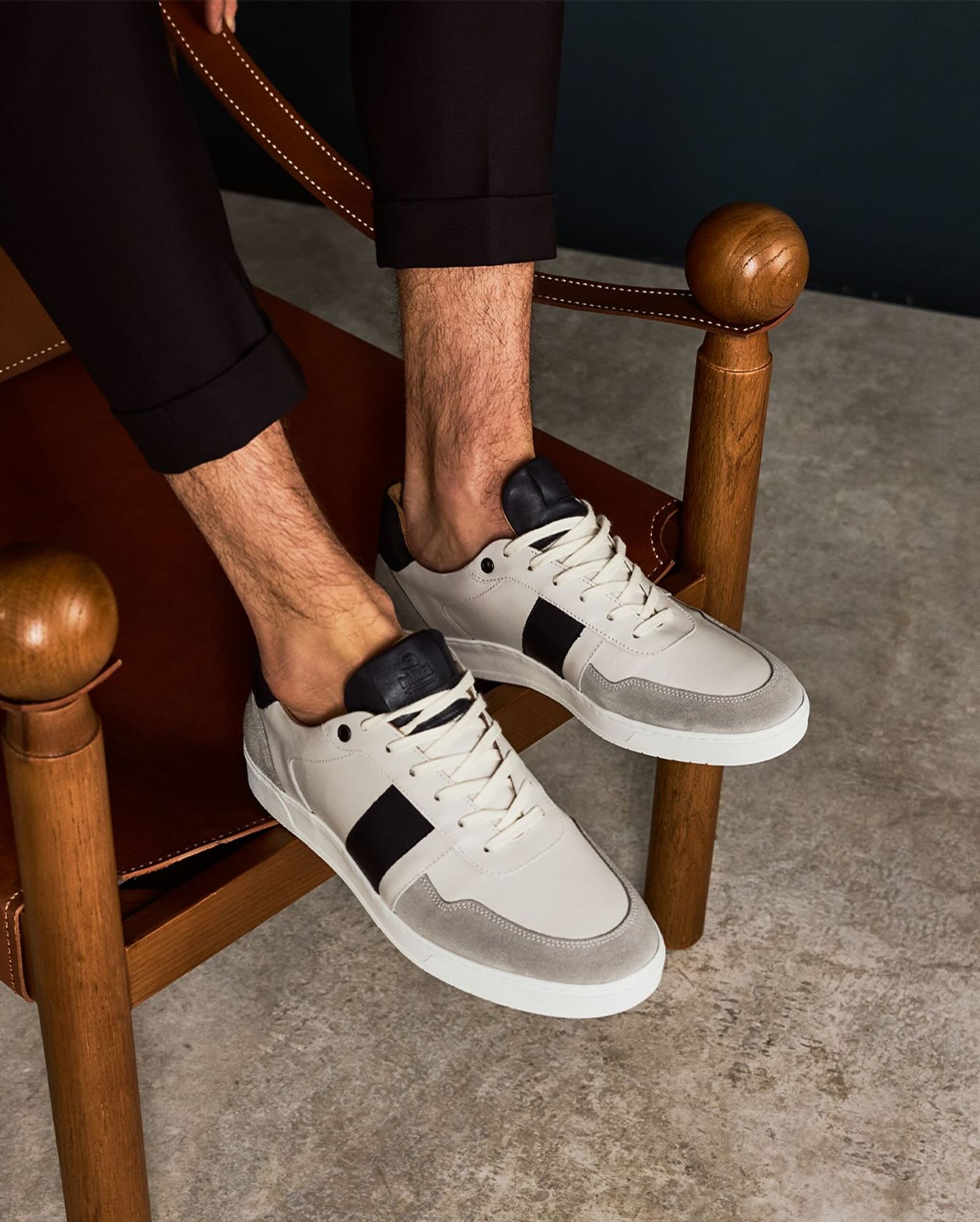 Our Caesium in Ecru and Navy is a no brainer - hence why we keep bringing it back.   #baredfootwear