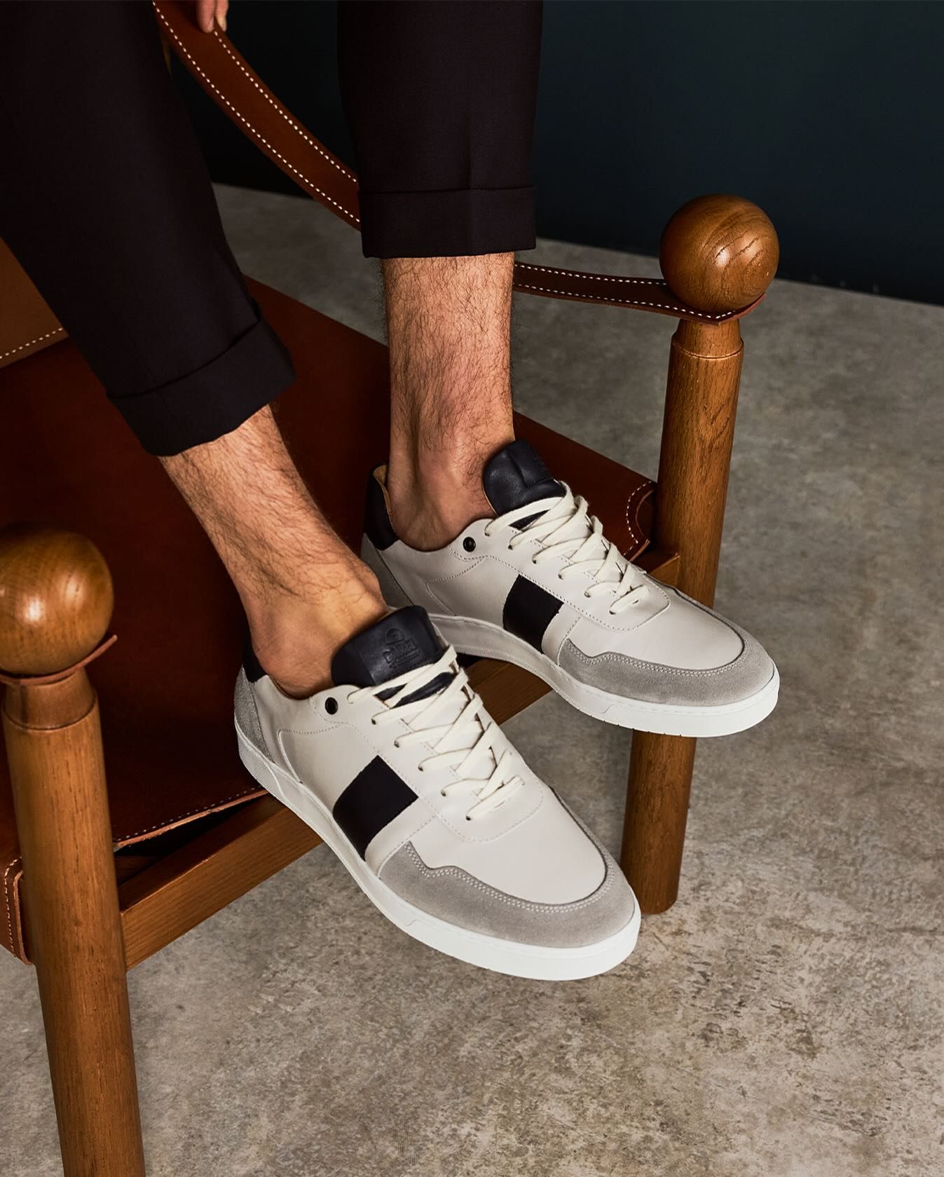 Our Caesium in Ecru and Navy is a no brainer - hence why we keep bringing it back. #baredfootwear