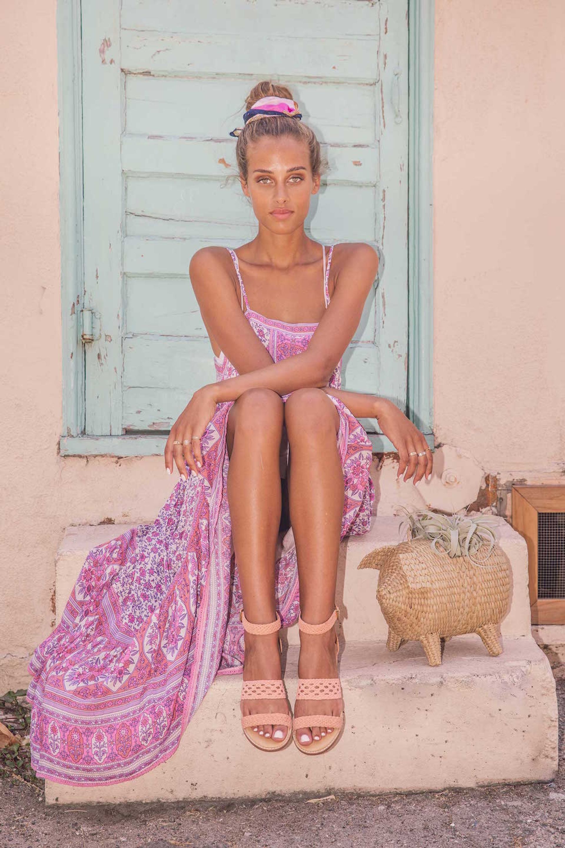 Bared_Footwear_Womens_Linnet_Pink_Sandals_LA_Shoot