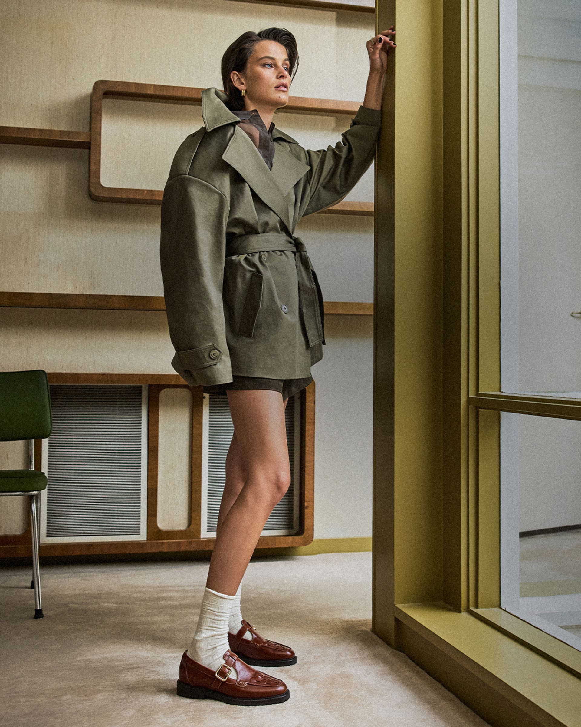 Cemented cult Bared status - crafted with a woven upper, polished leather finish and heritage-style details.   #baredfootwear