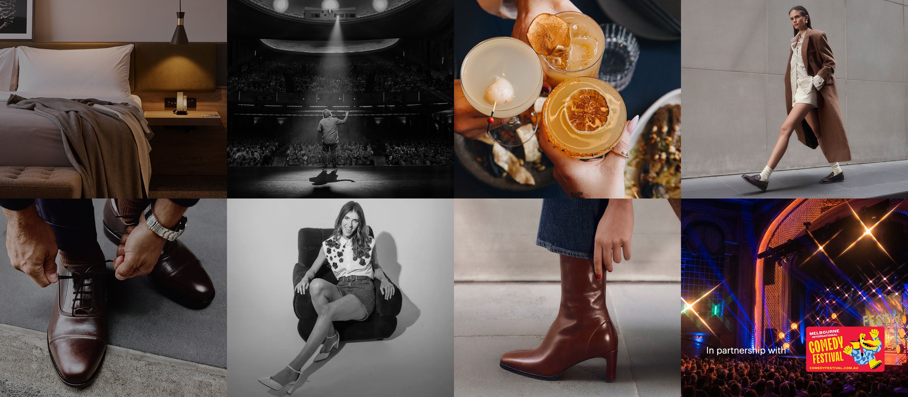 Comedy Festival x Bared Footwear