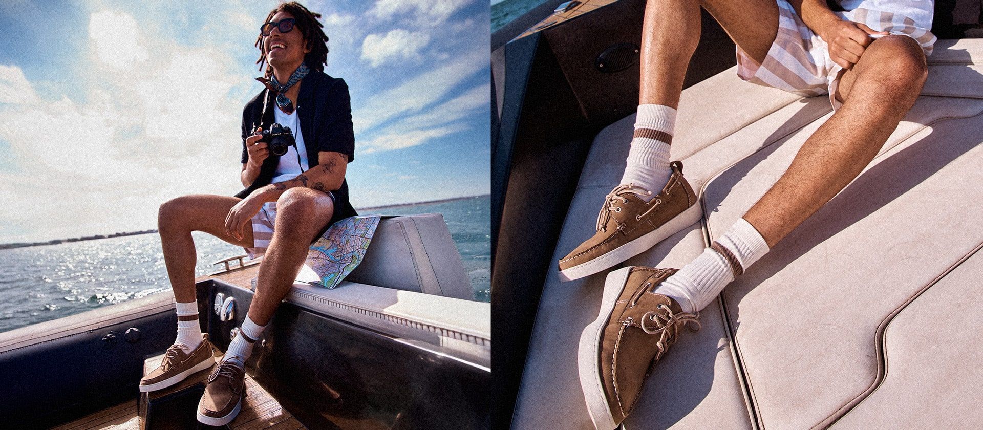 Mens boat shoes