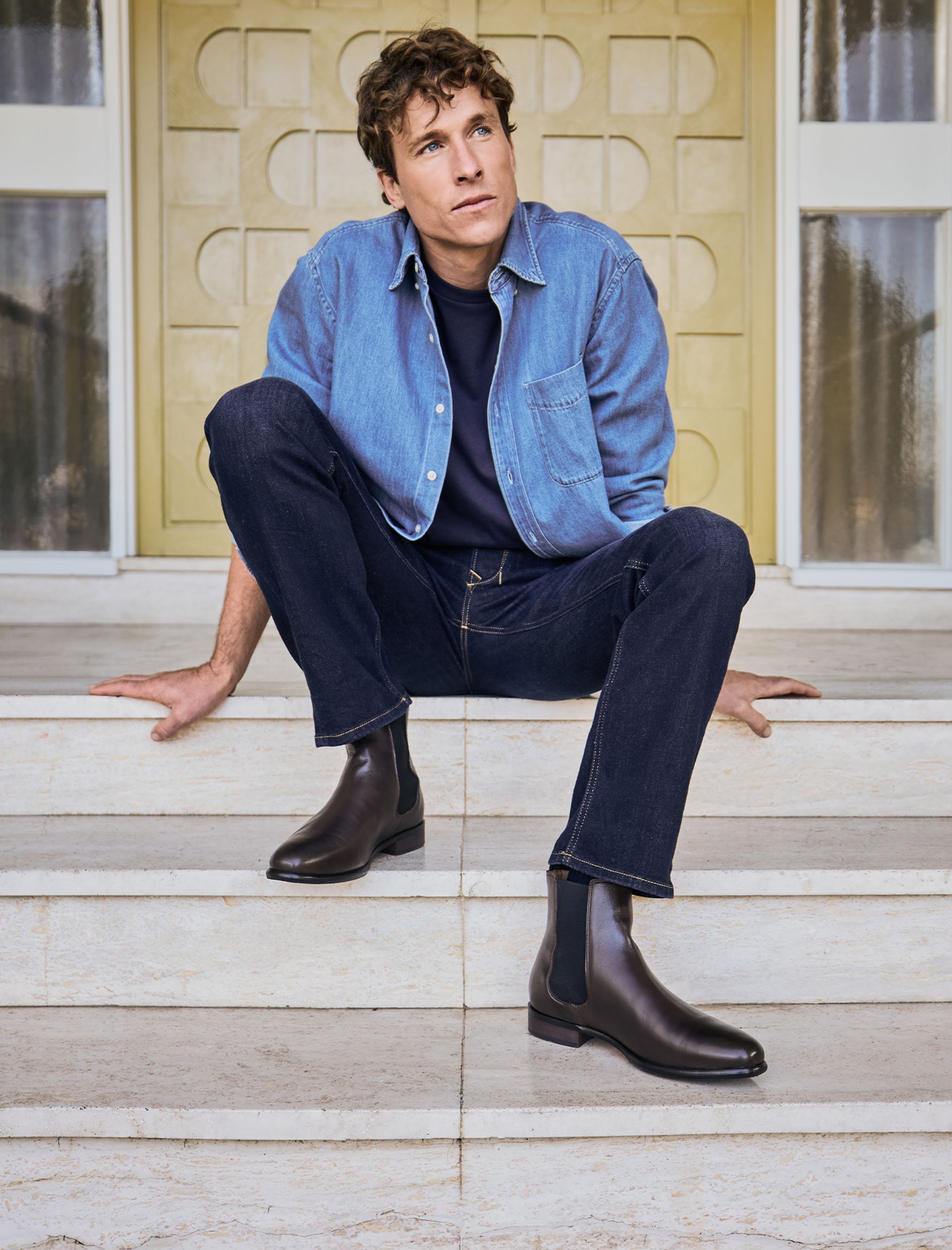 Mens Thallium Chelsea Boots