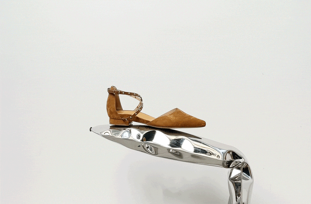Grackle Cinnamon Tan Suede