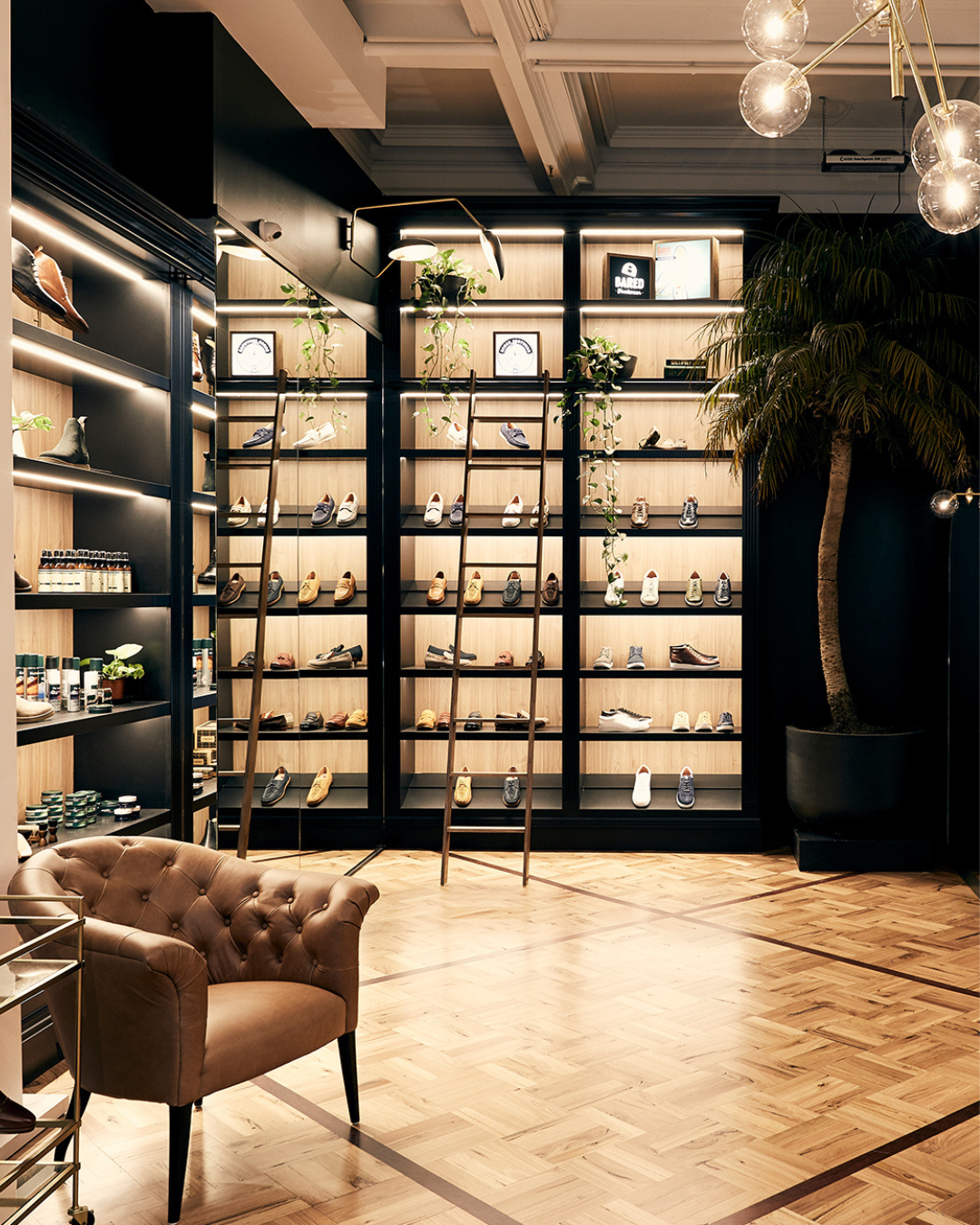 Bared Men's Sneaker Display