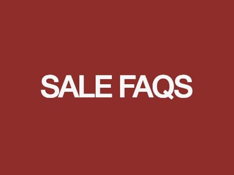 Sale FAQs