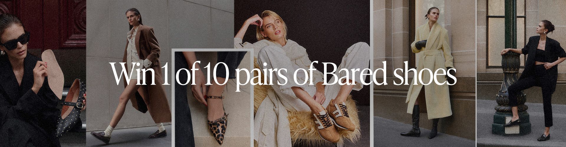 WIN 1 of 10 pair of Bared shoes