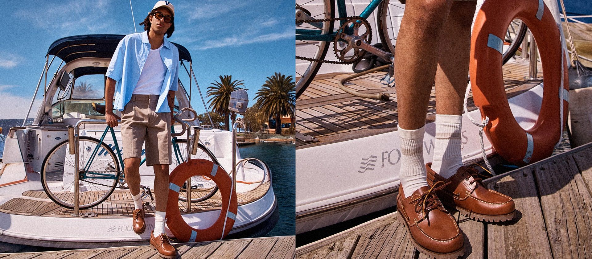 Mens boat shoes