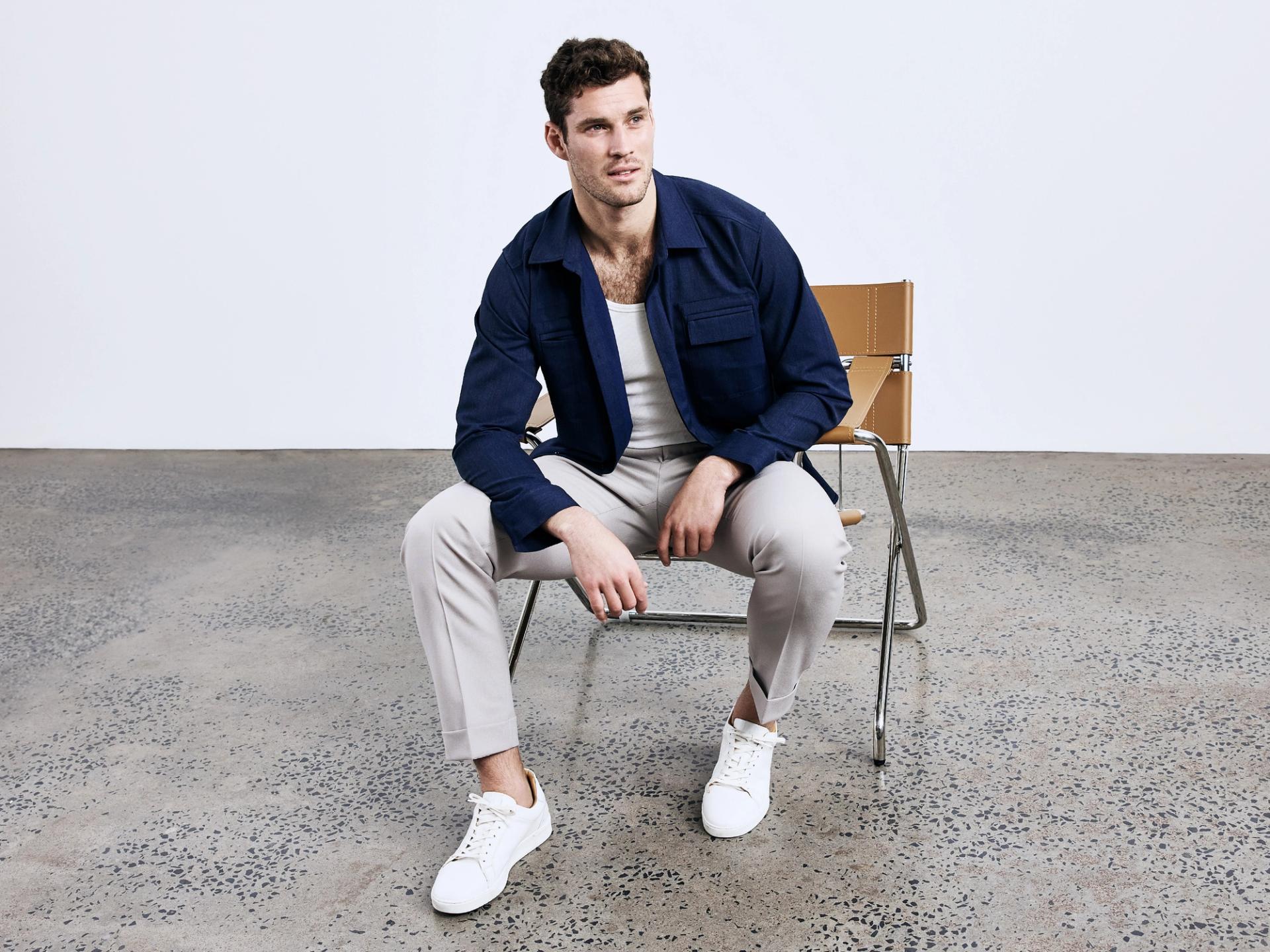 Men's White Sneakers | Bared Footwear Men's White Sneakers | Bared Footwear