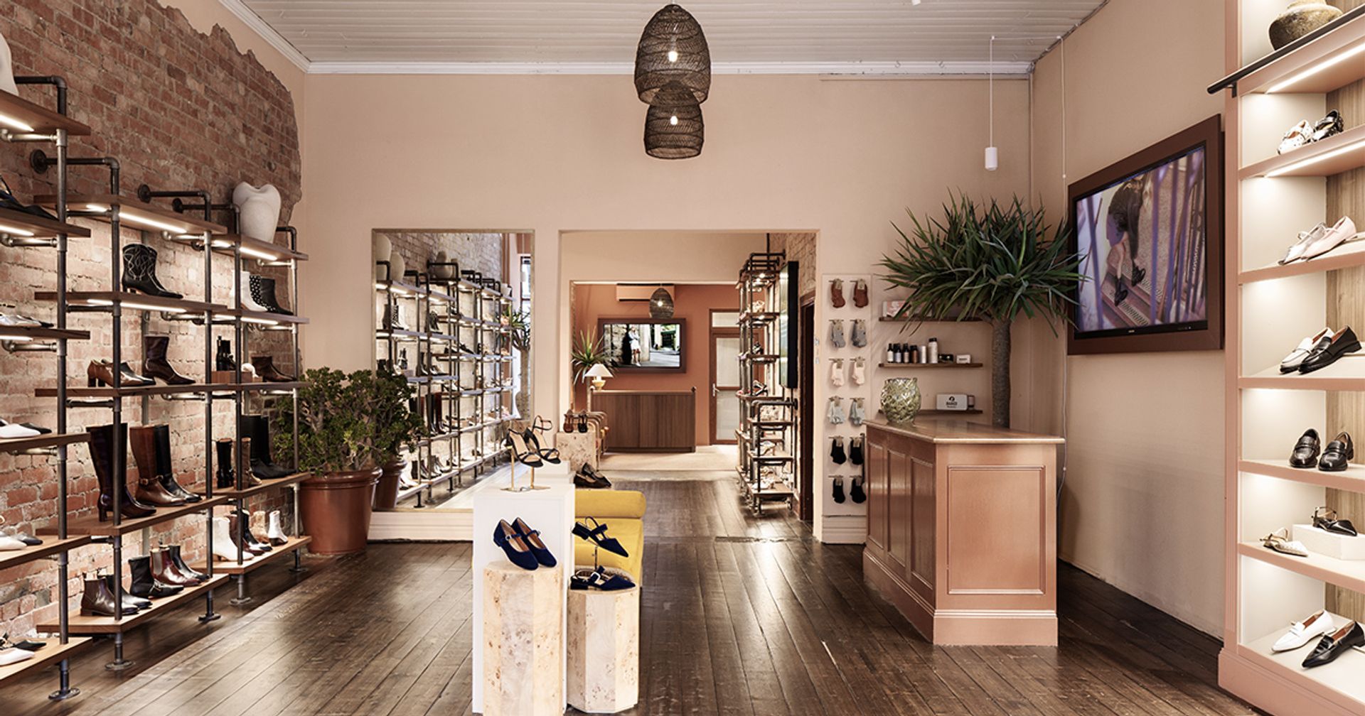 Interior of Bared Footwear Armadale Women's Melbourne Store