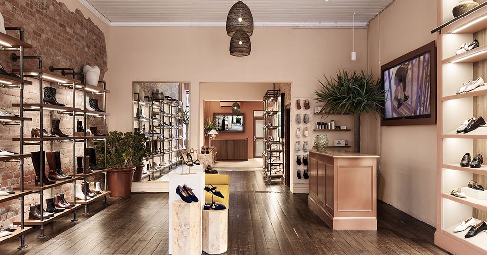 Interior of Bared Footwear Armadale Women's Melbourne Store