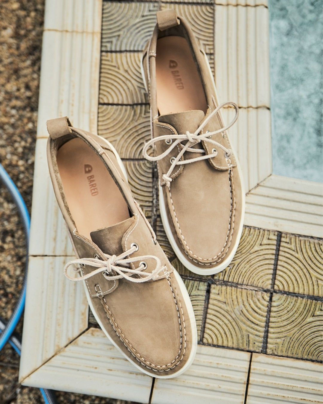 For a touch of neutrality, go all new Silicon in Olive Green. #baredfootwear