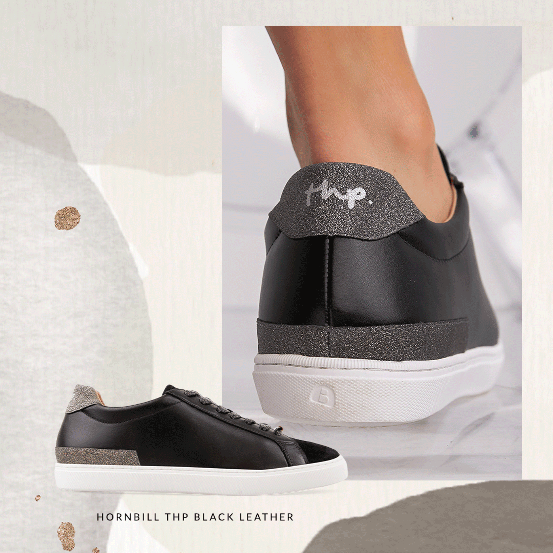 Hornbill_THP_Black_Leather_Sneaker