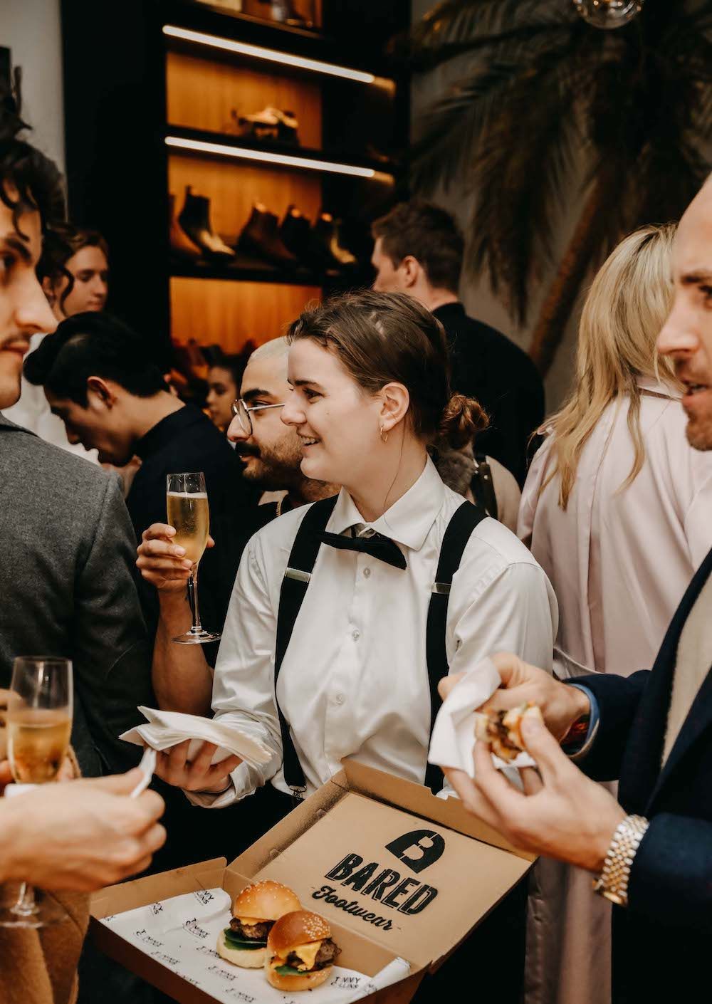Bared_Footwear_Mens_Store_Launch_Champagne_Burgers