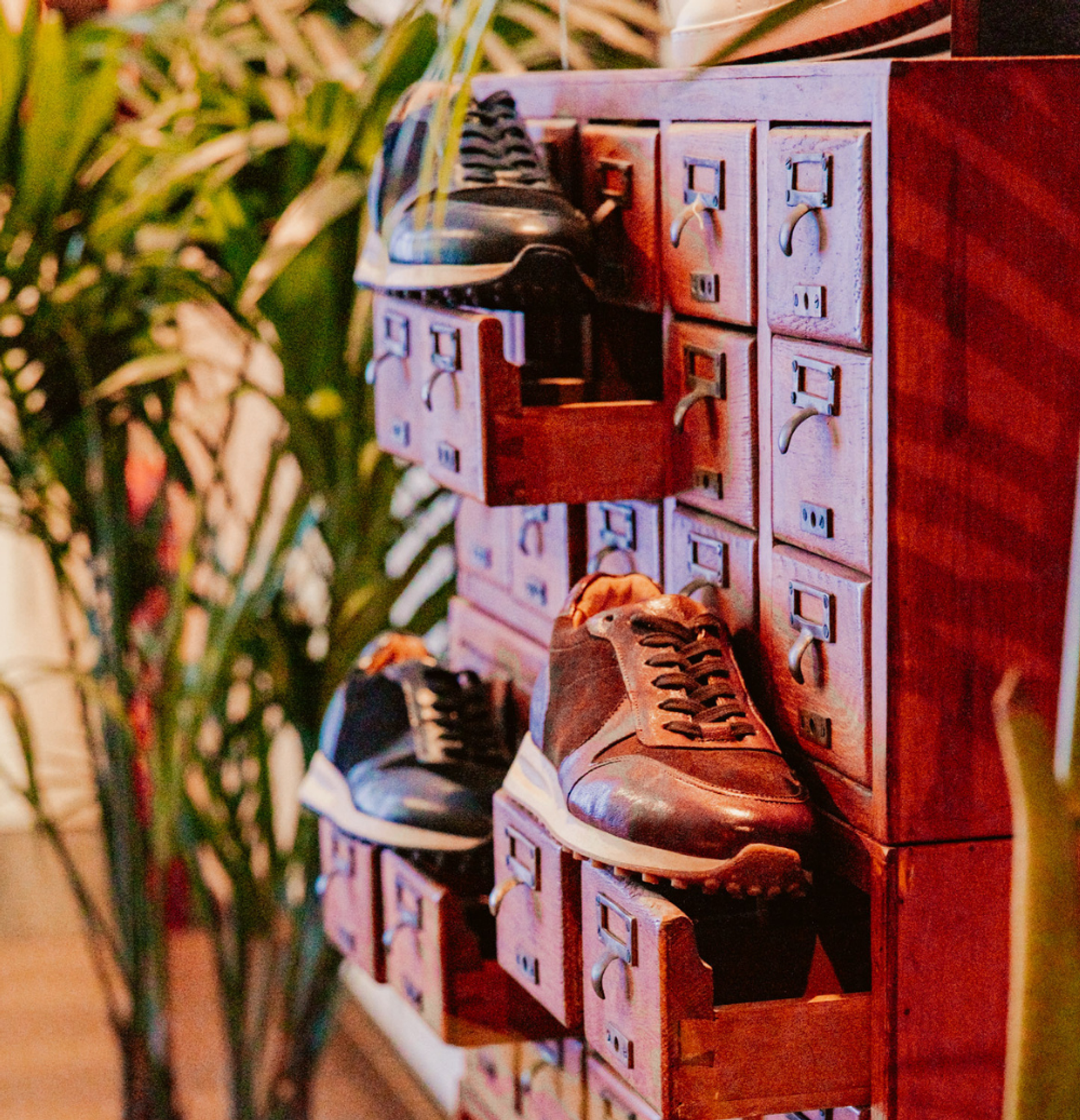 Bared Men's Sneaker Display