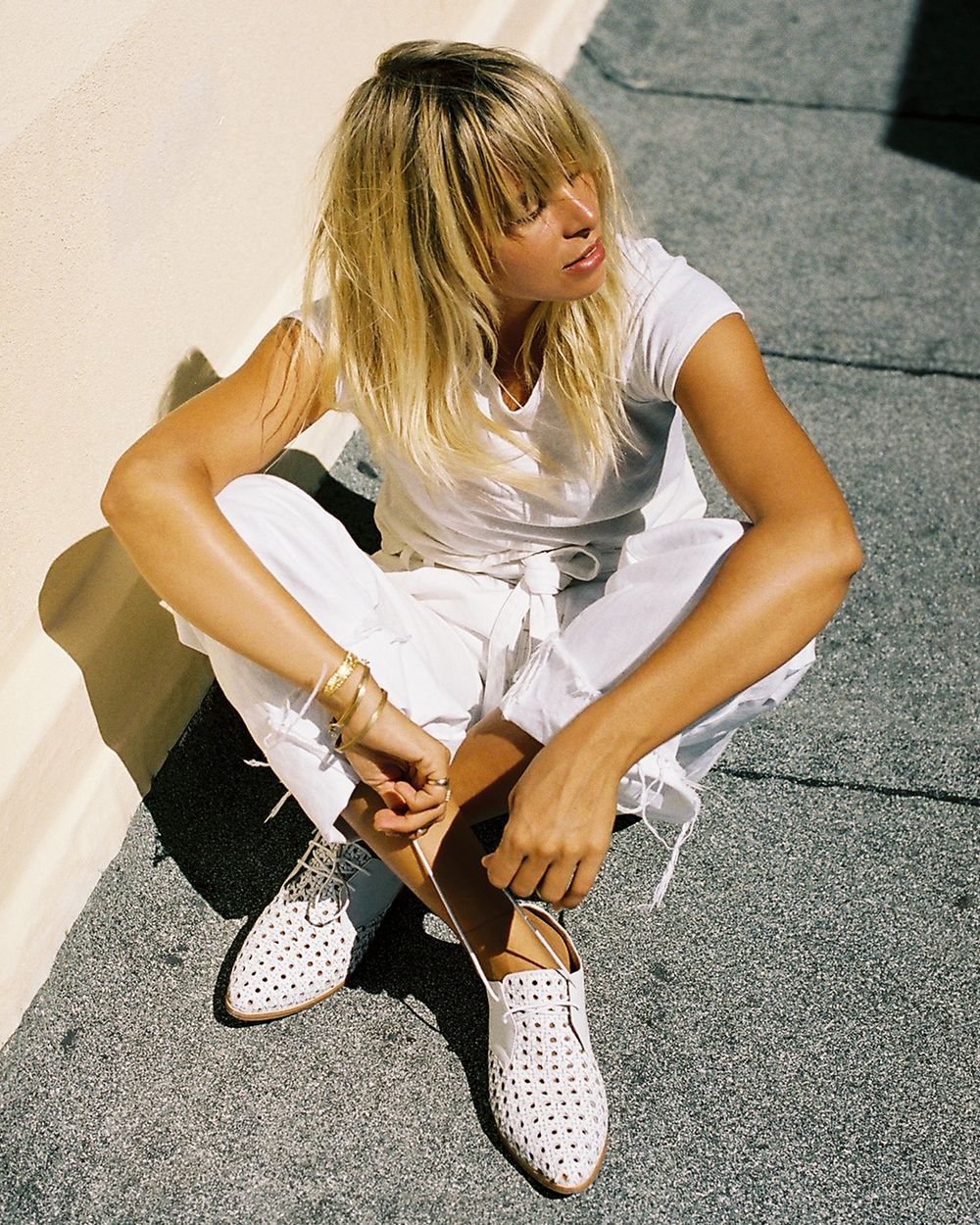 Bared_Footwear_Womens_Collaboration_Anna_Feller_White_Cockatoo_Woven_Lace_Ups_Australia_Sydney_Beaches