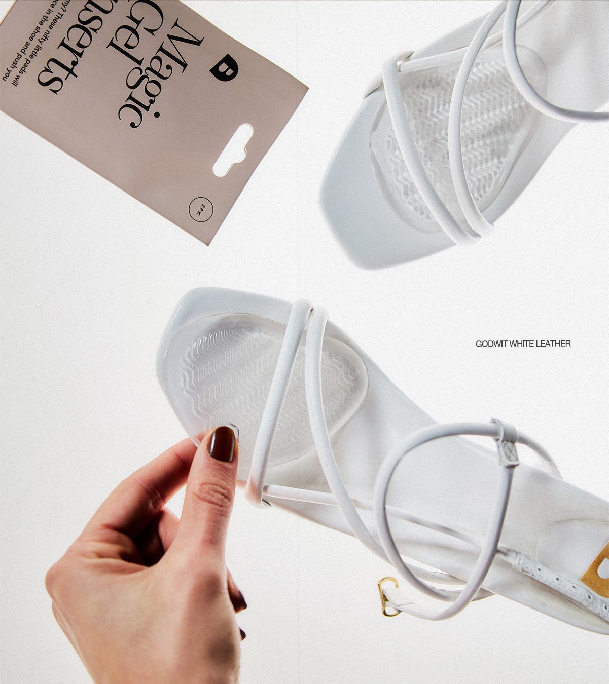 Step 5: Use Gel Spots for Pressure Points