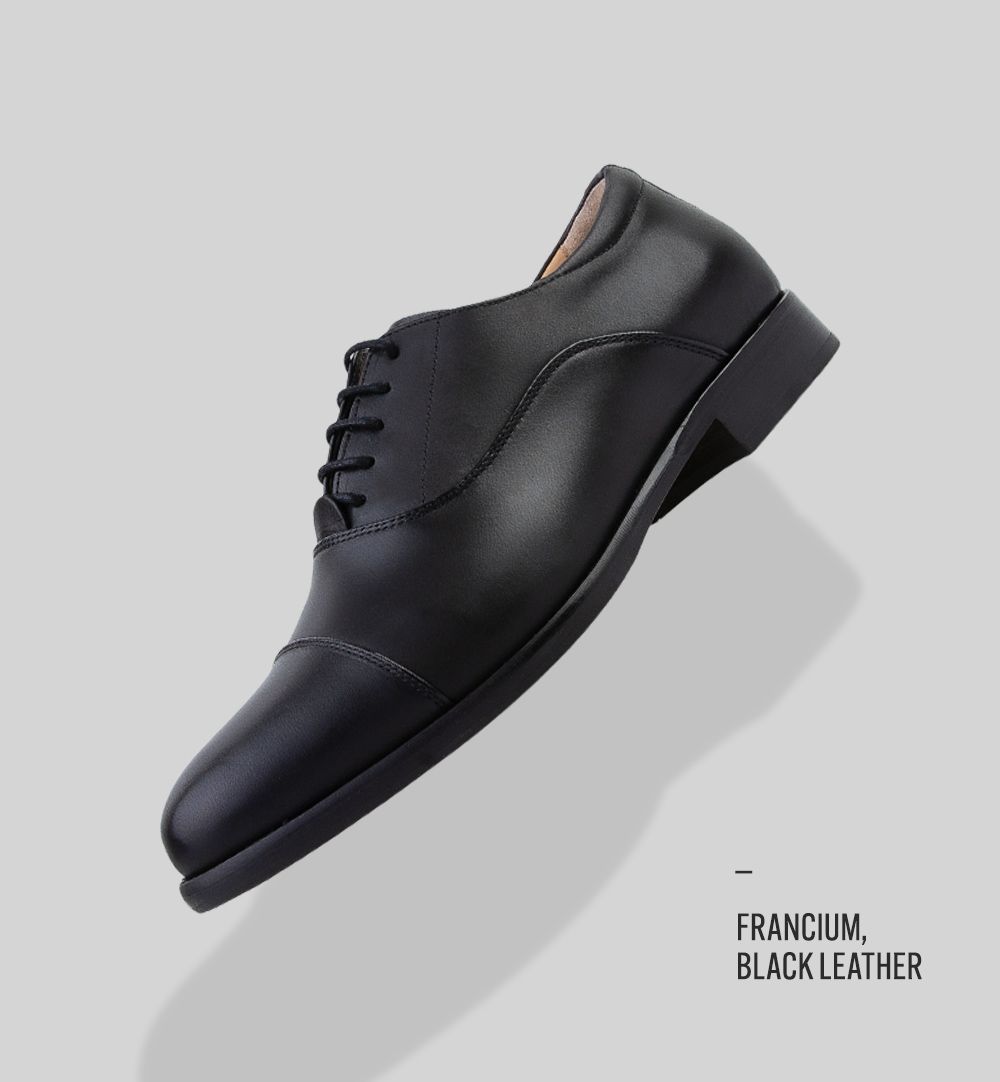 Oxford > Business Meeting: Francium Black Leather