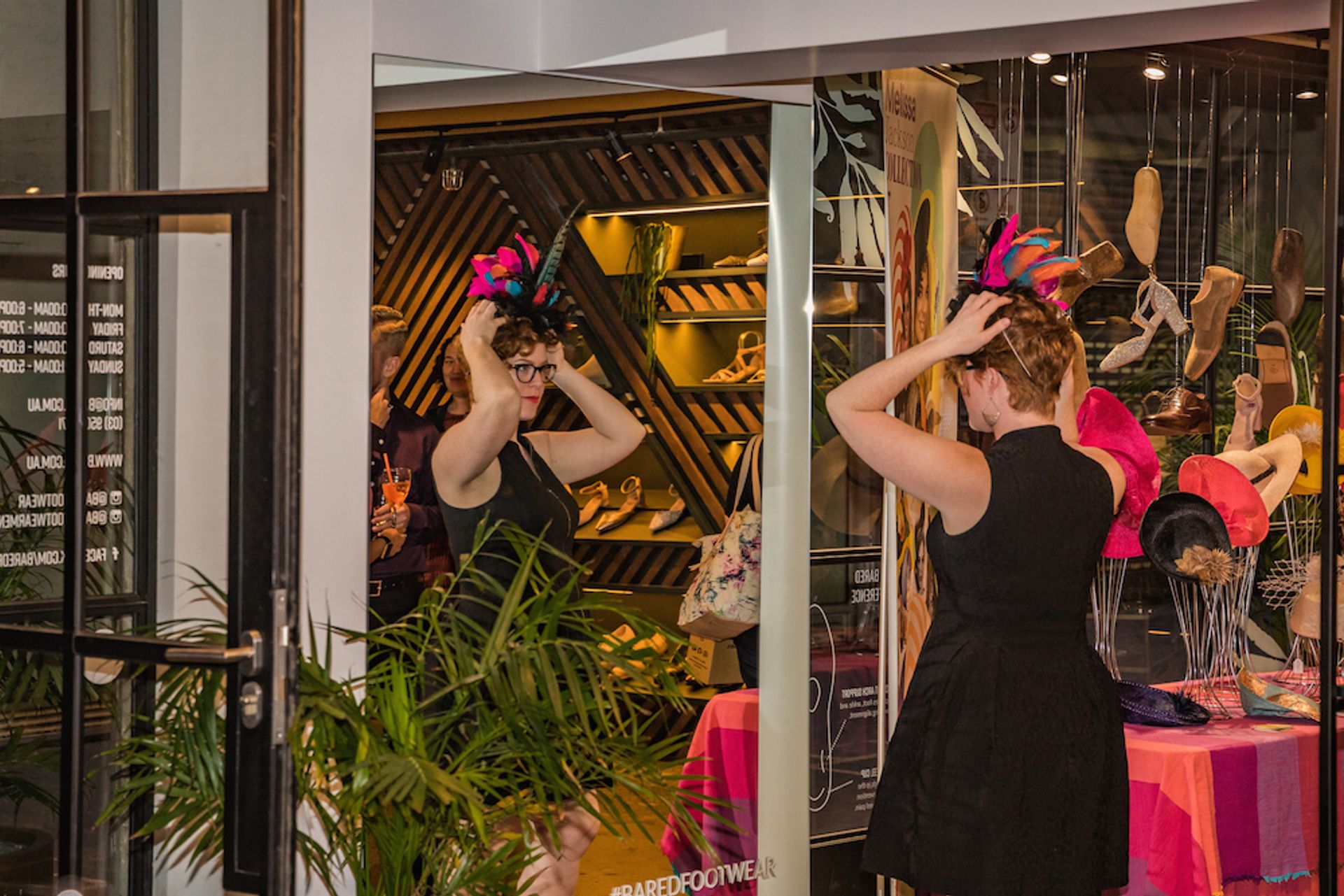 Bared_Footwear_Milliners_In_Manchester_Lane_Melbourne_CBD_Event_Melissa_Jackson