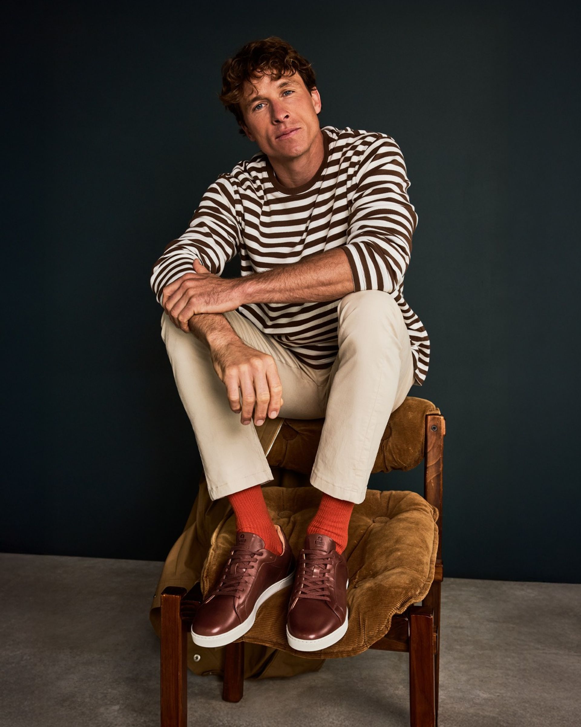 Let your socks do the talking. Take a punt on a statement sock, and elevate your classic summer fit into something just a touch more intentional.  #baredfootwear