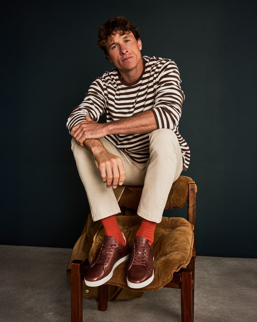 Let your socks do the talking. Take a punt on a statement sock, and elevate your classic summer fit into something just a touch more intentional. #baredfootwear