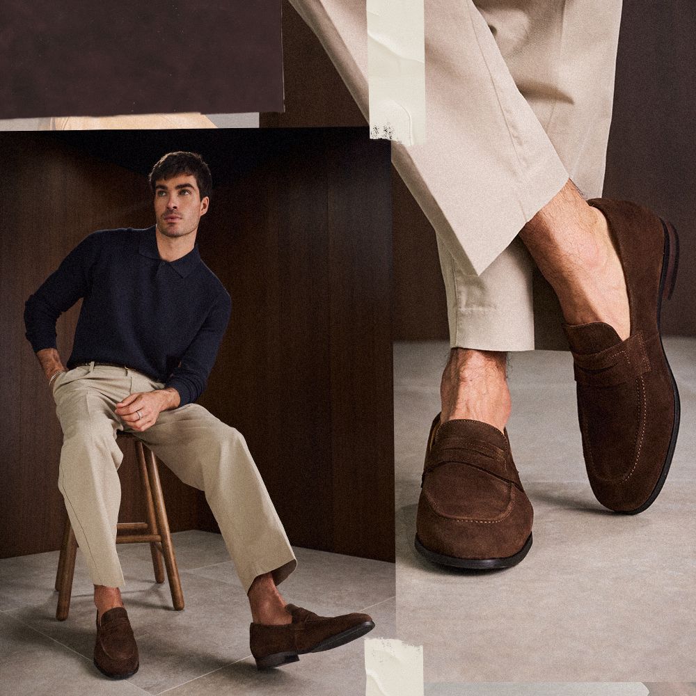 For Him: Samarium in Brown Suede