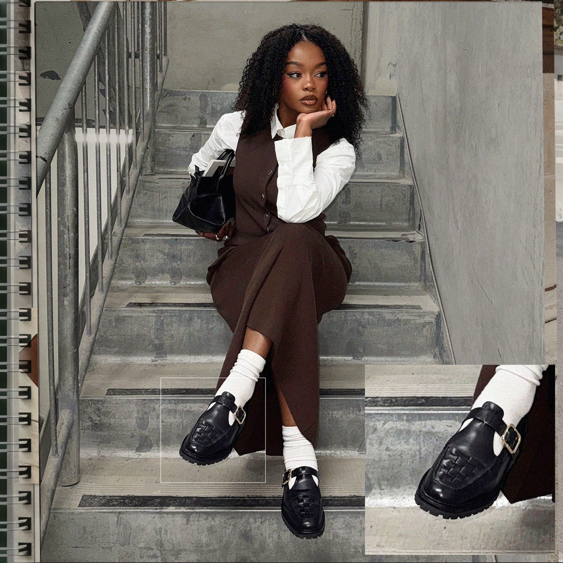Look 1: Laid-Back Cool In Relaxed Denim