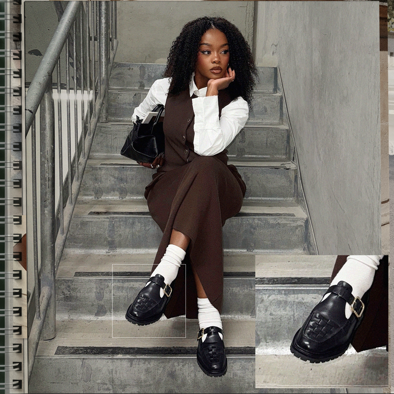 Look 1: Laid-Back Cool In Relaxed Denim