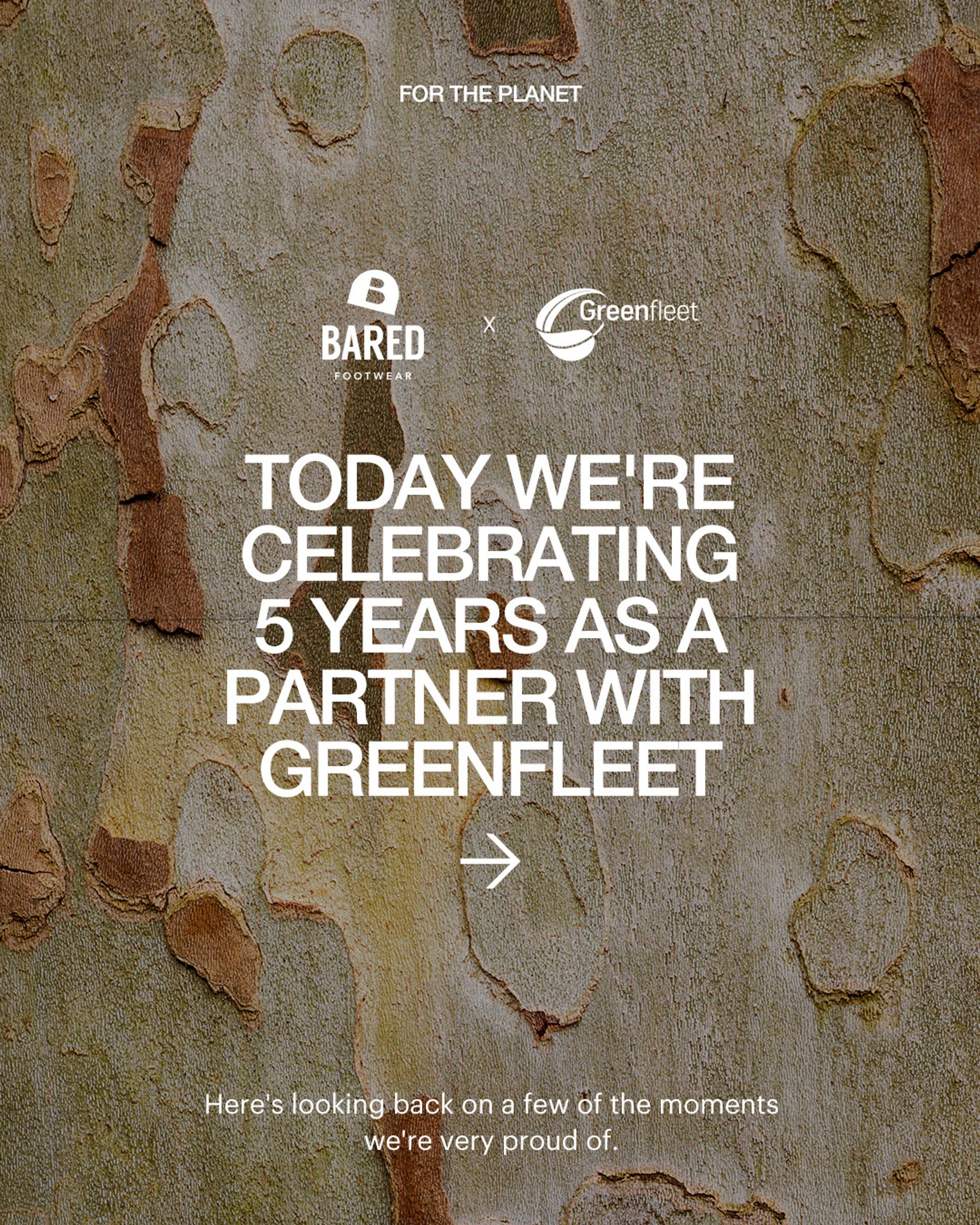 It's never been more important to restore nature and biodiversity. With your support, we're proud to say we've now been partnering with greenfleetaustralia for over 5 years to help grow protected protected native forests across Australia and New Zealand.  Want to know more and get involved? Follow and subscribe to greenfleetaustralia!  #baredfootwear