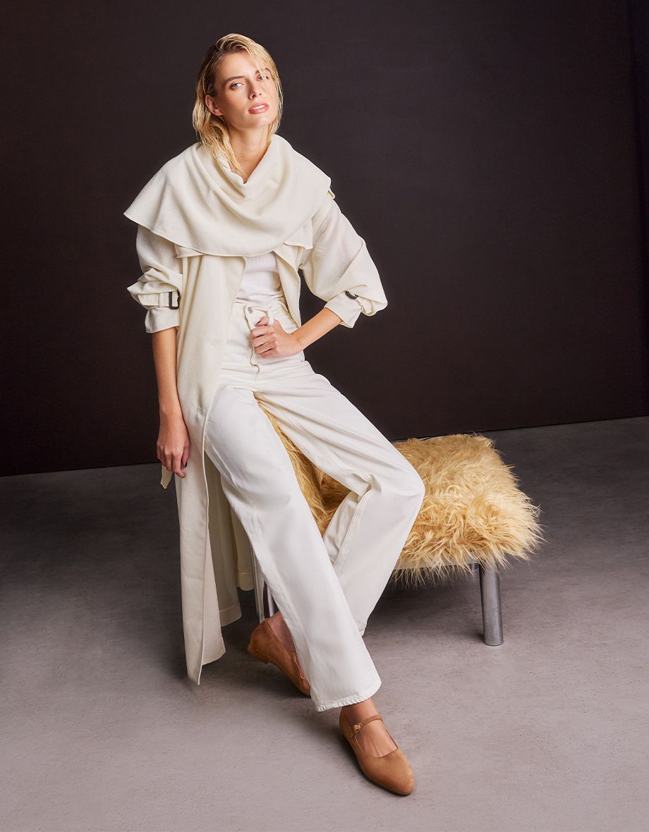 Palmchat Cinnamon Tan Suede Ballet Flats
