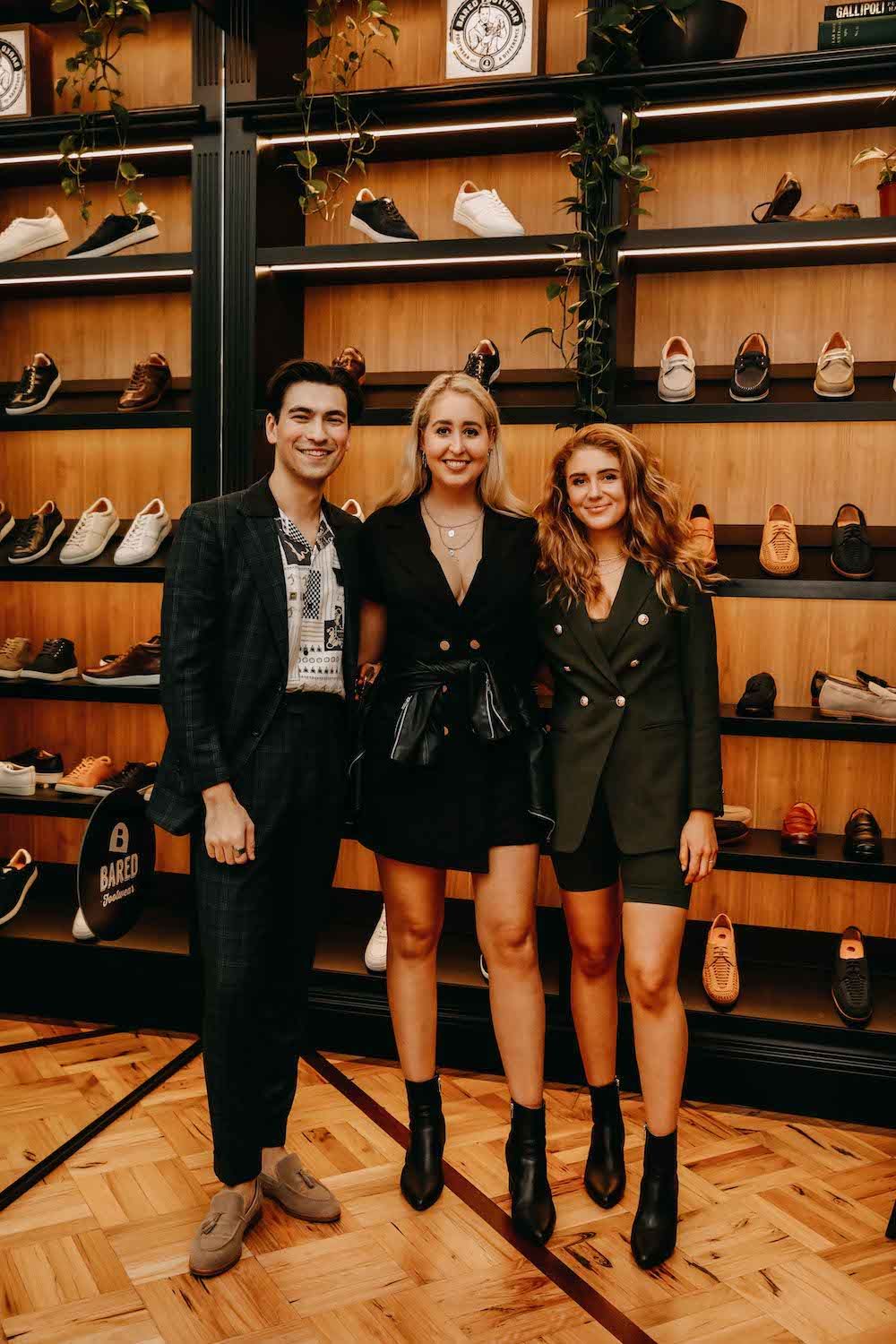 Bared_Footwear_Mens_Store_Launch_Eric_Boesten_Lucy_Sinclair_Gabby_Bekhuis