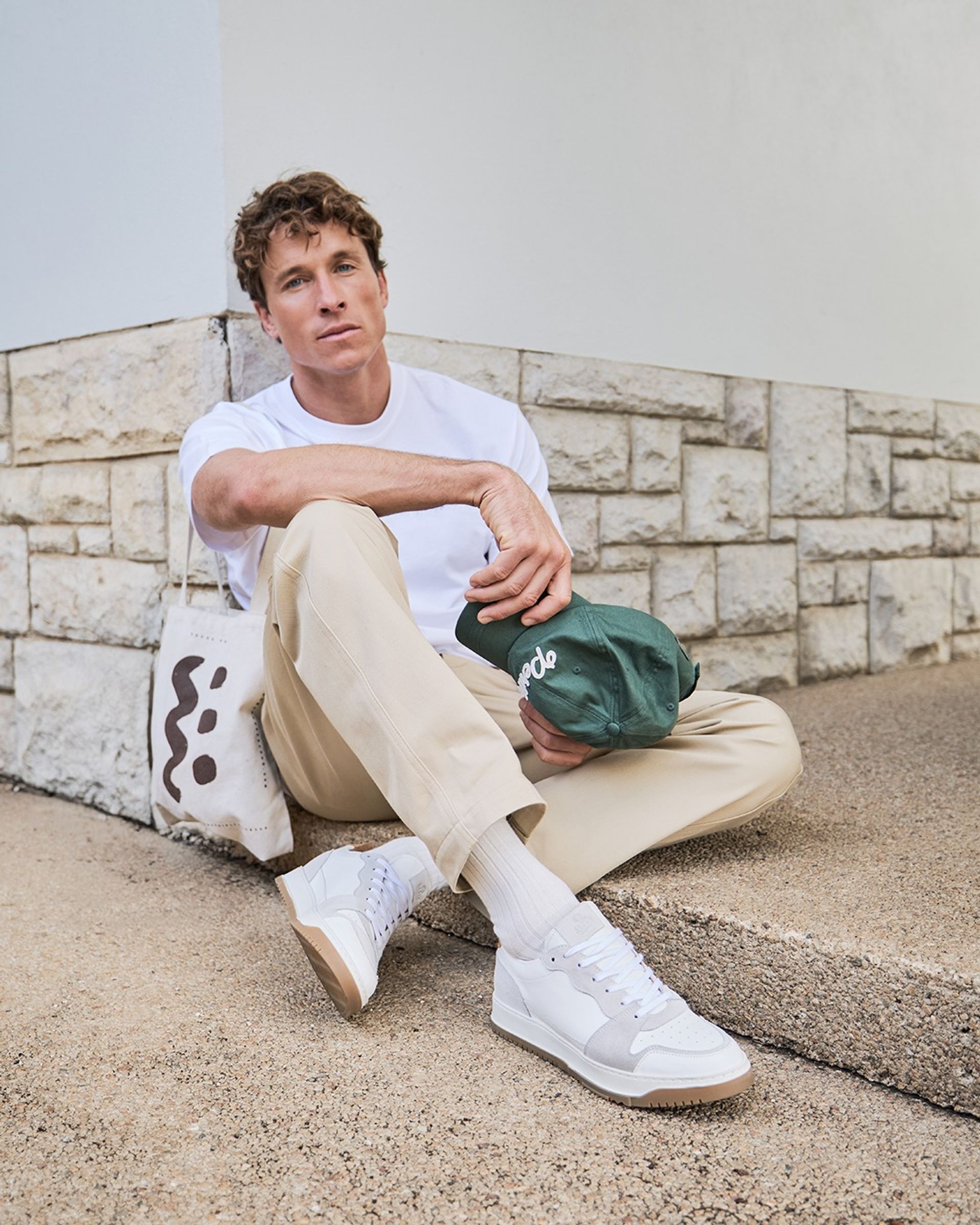 The ultimate wardrobe staple: Mercury white sneakers.  #baredfootwear