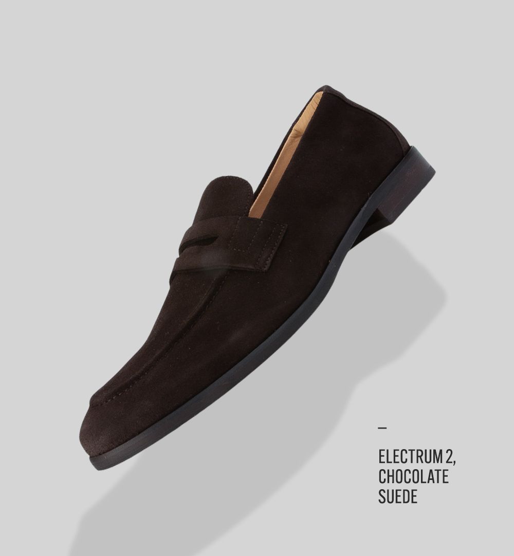 Electrum 2 Chocolate Suede