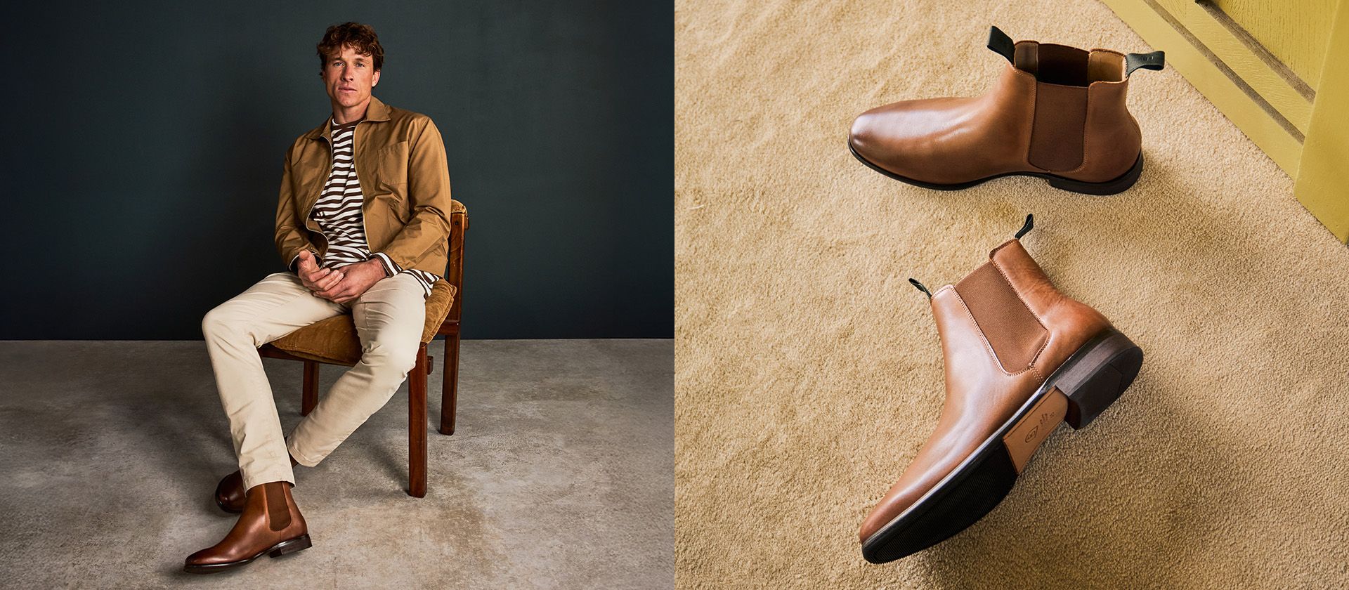 Mens Thallium Chelsea Boots