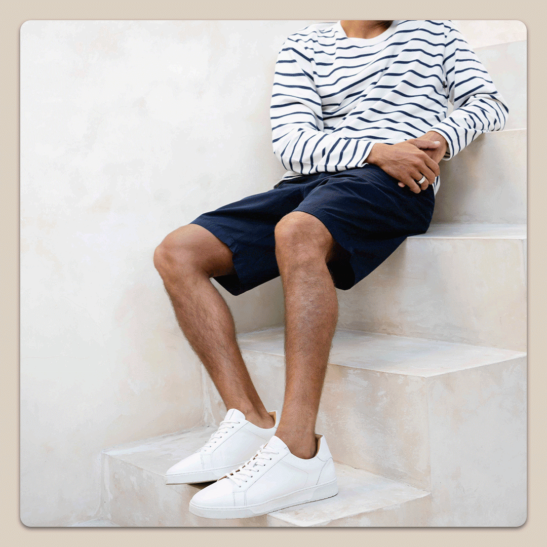 Men’s White Sneaker Style Guide | Bared Footwear