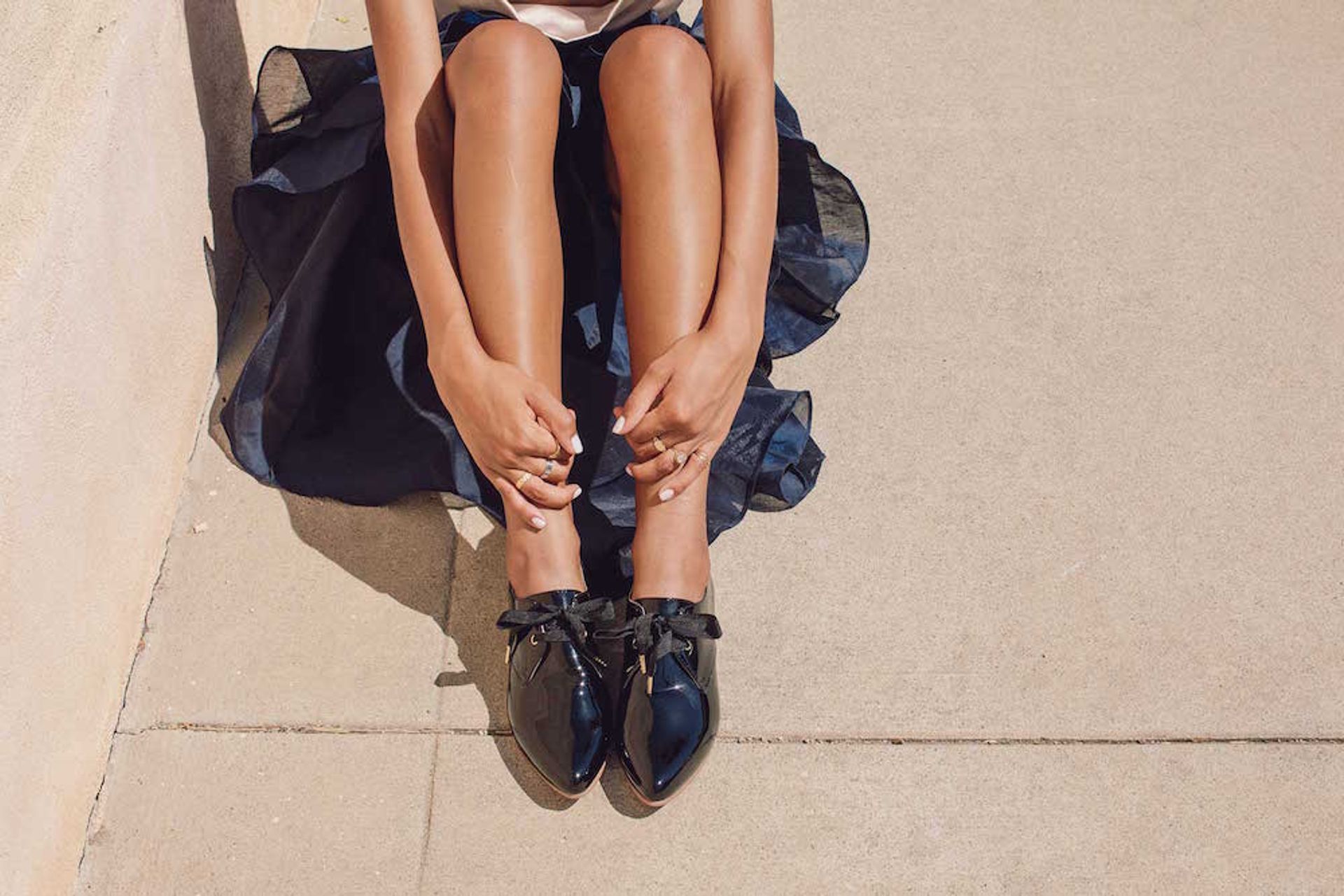 Bared_Footwear_Womens_Dunlin_Black_Lace_Ups_LA_Summer_Close_Up