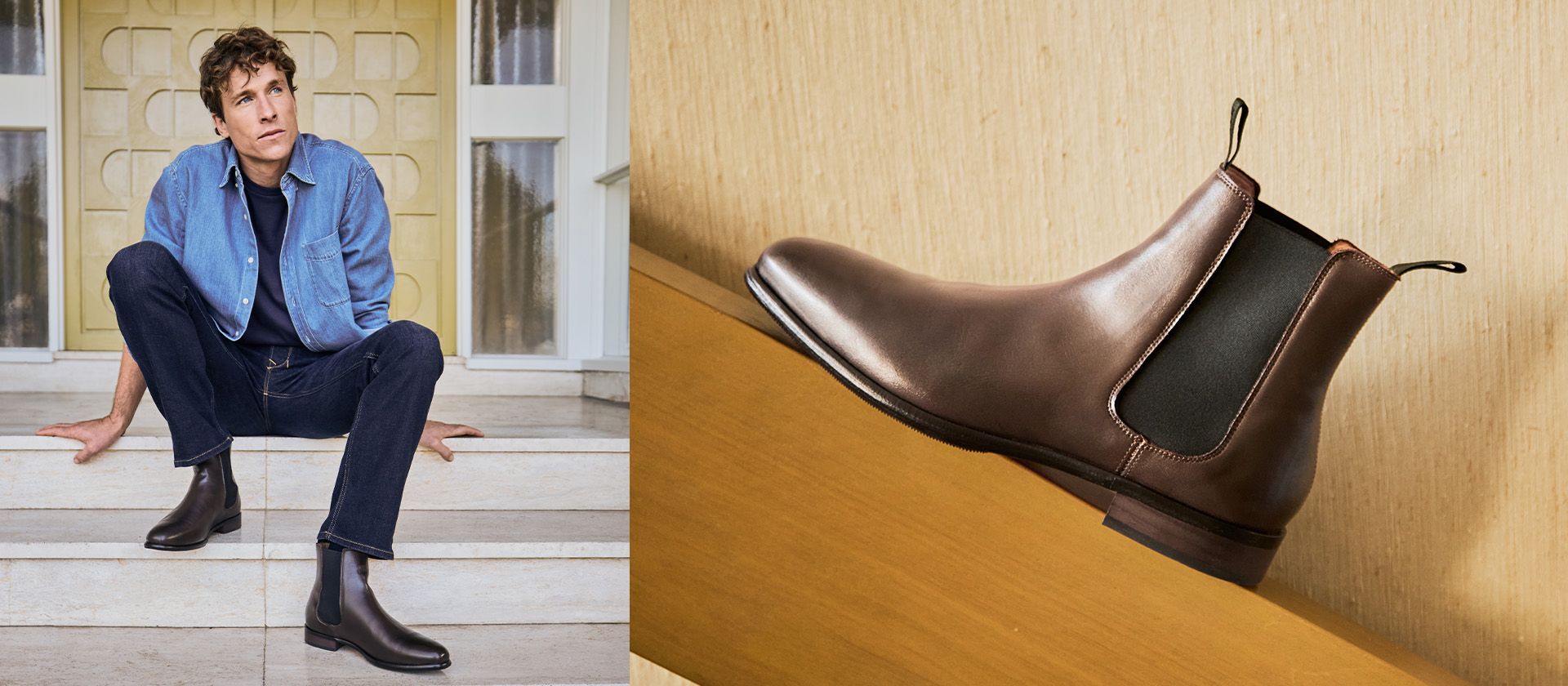 Mens Thallium Chelsea Boots