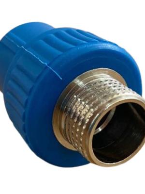 ADAPTADOR PPR AZUL 25MM X 1/2