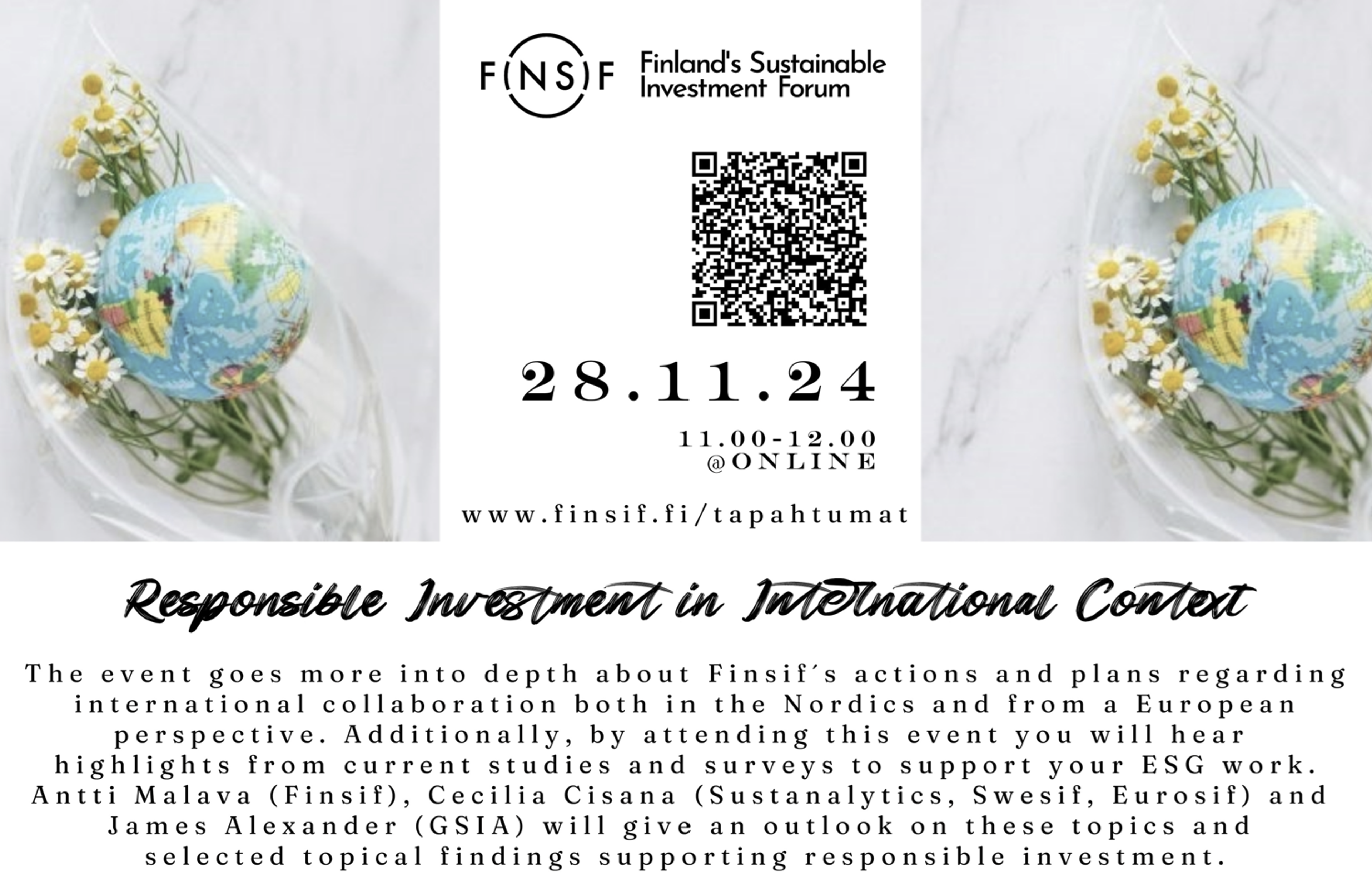 Norsif formidler: Responsible investment in an international context
