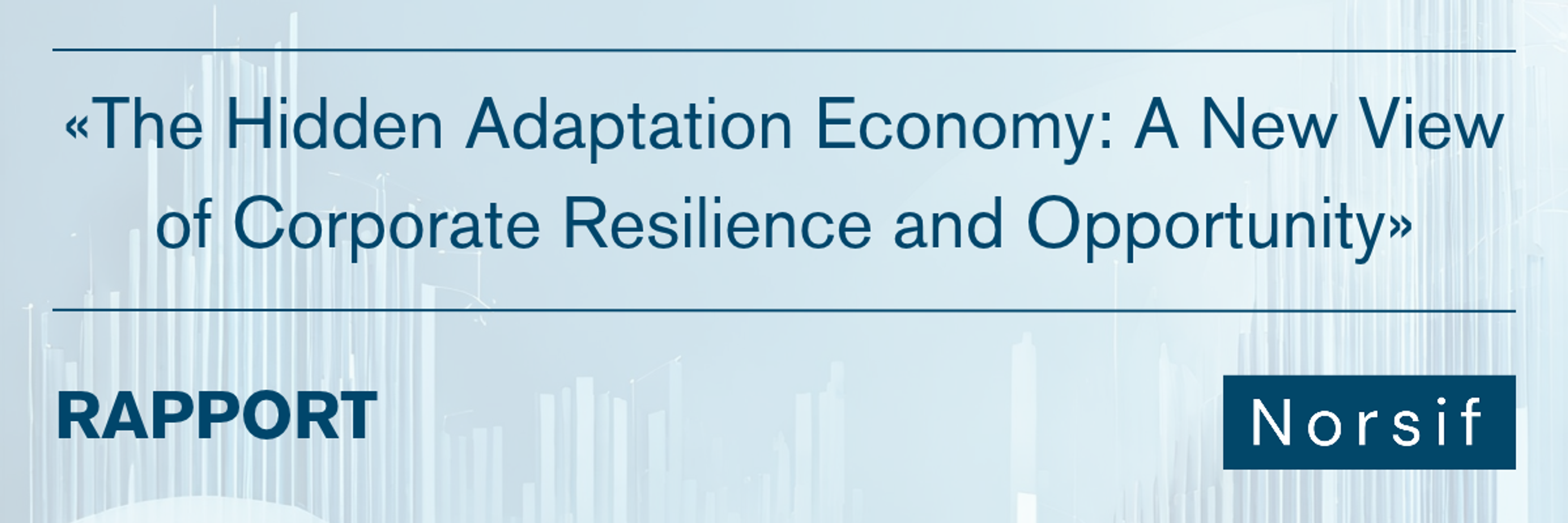 «The Hidden Adaptation Economy: A New View of Corporate Resilience and Opportunity»