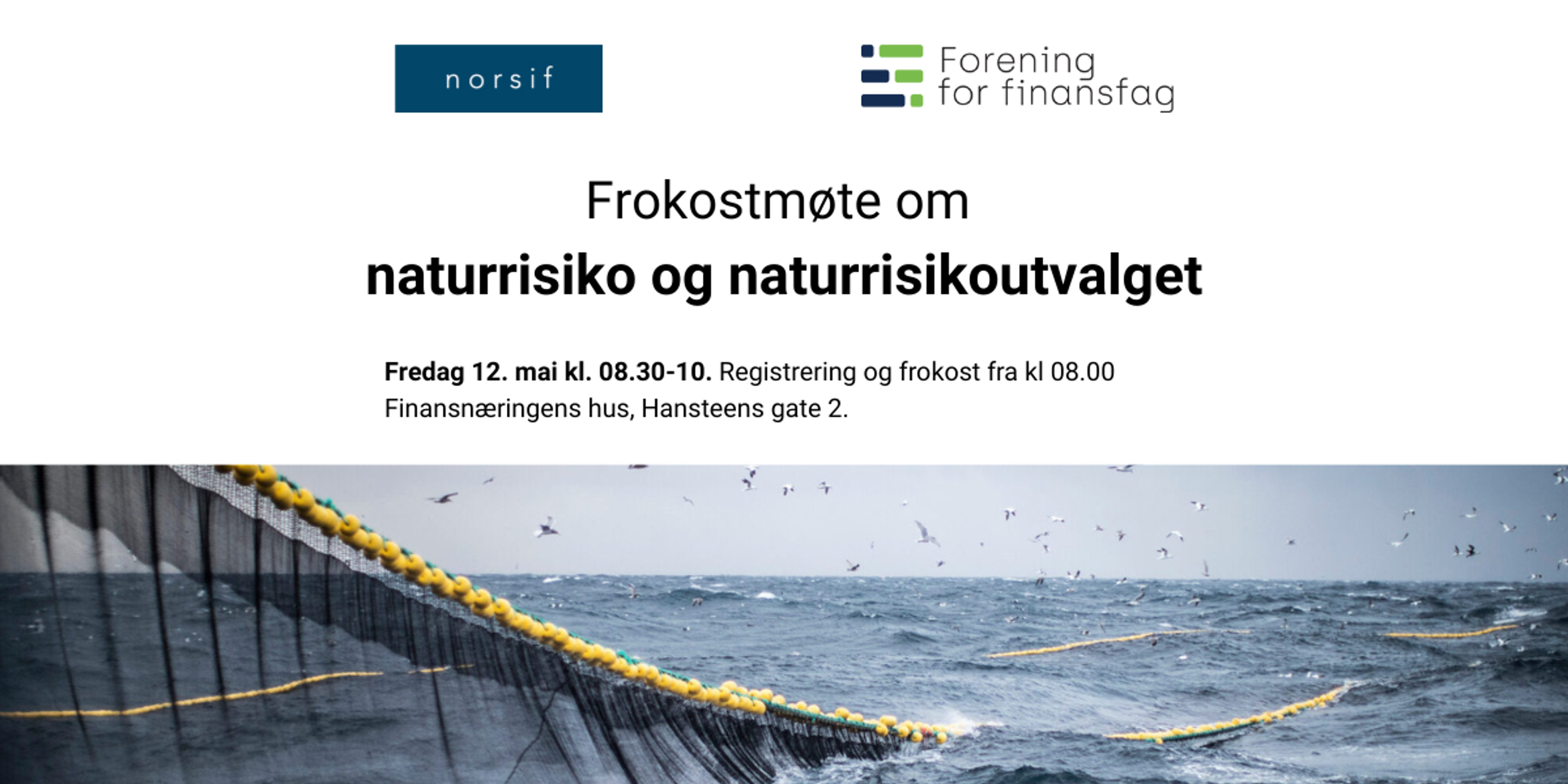 Frokostmøte om naturrisiko og naturrisikoutvalget