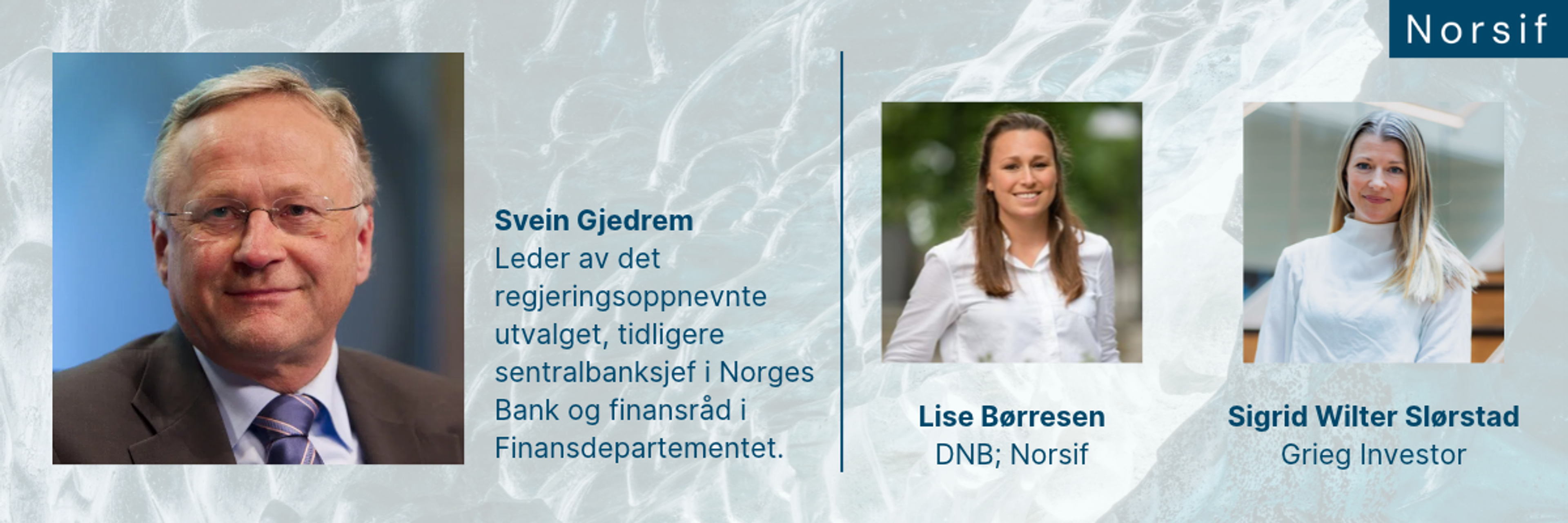Norsif-seminar: Rapport om de etiske retningslinjene for Statens pensjonsfond utland og implikasjoner for norske investorer