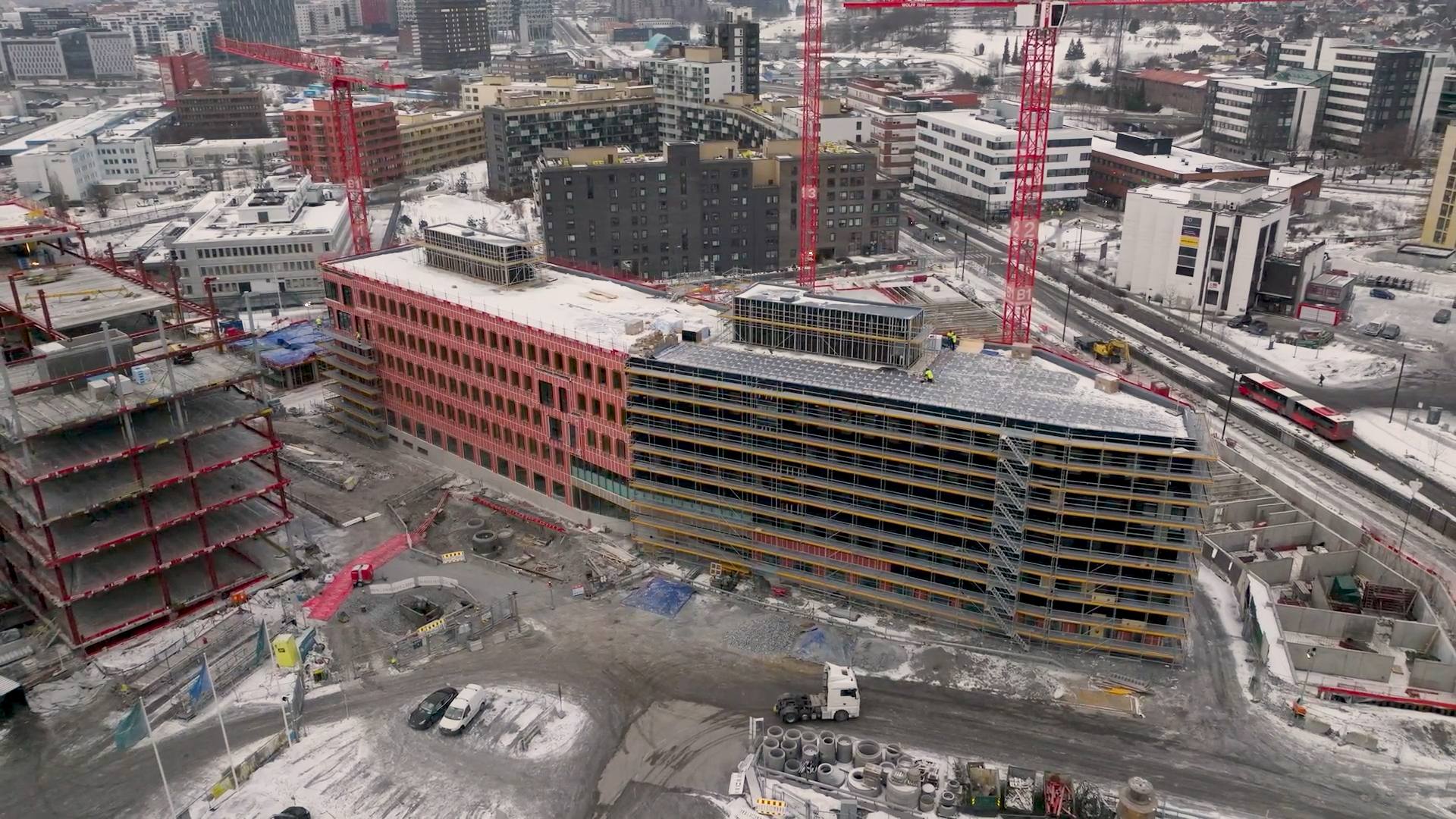 Standardveien 28 under oppføring 2024