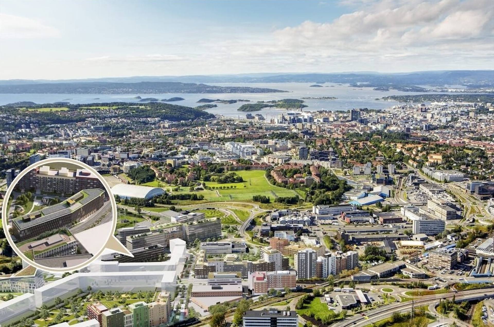 Kontorbygget Standardveien 28 på Ulven